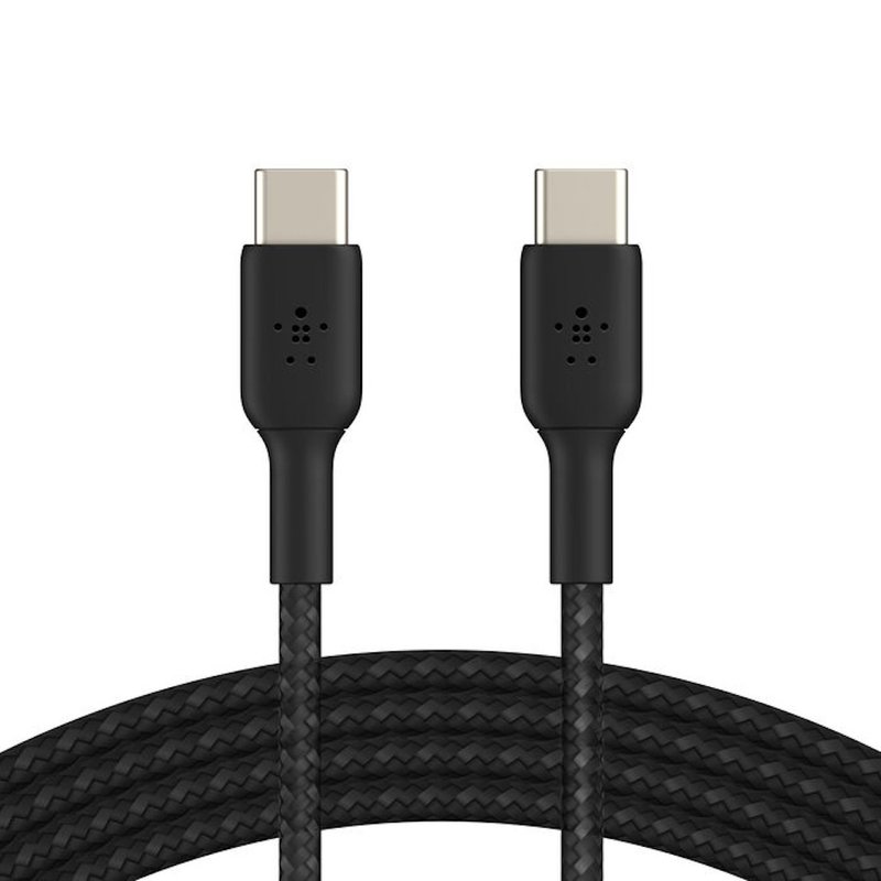 BoostCharge USB-C 至 USB-C 编织充电线缆 1米 - 充电宝/传输线 - 其他材质 