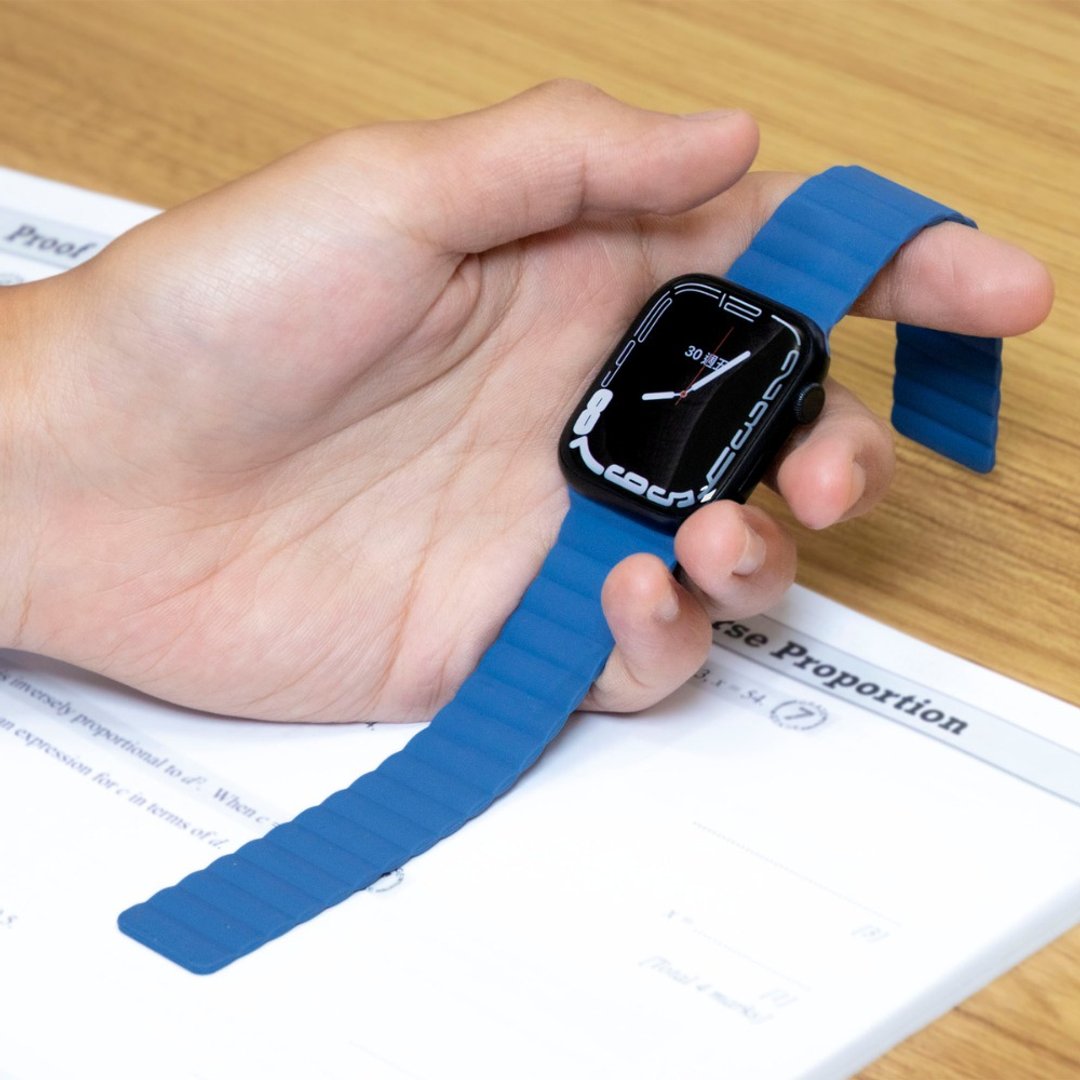Torrii Apple Watch 表带 SATURN 系列 - 宝蓝 - 表带 - 硅胶 蓝色