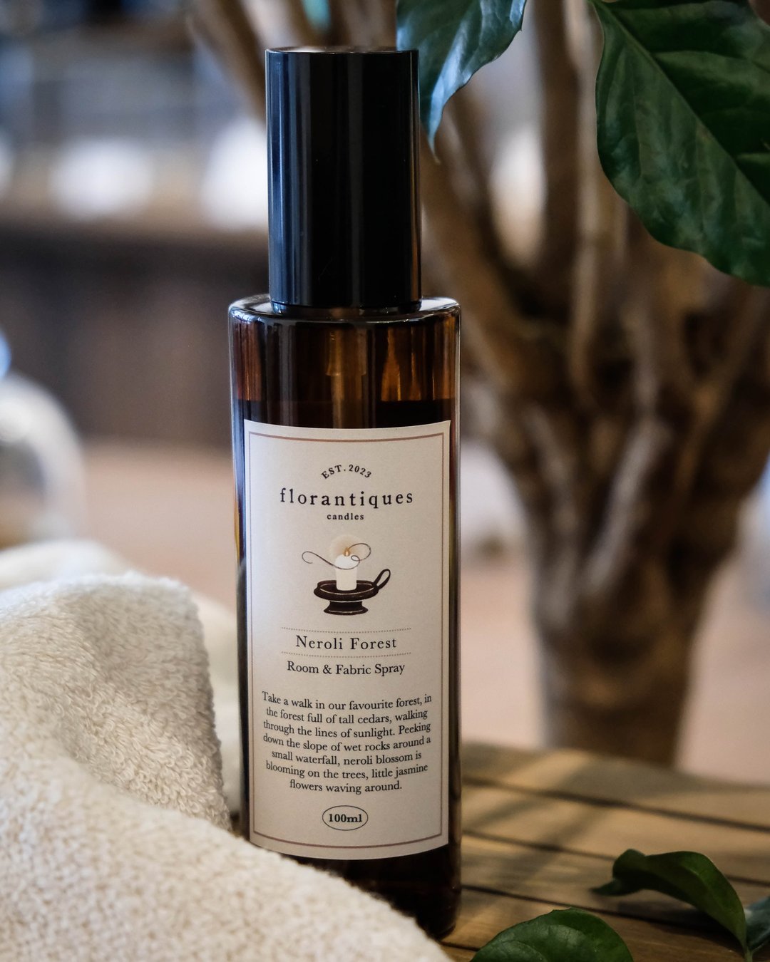 【Neroli Forest 100ml 】香港手工制房间衣物香薰喷雾 回礼 散水 - 香薰/精油/线香 - 精油 
