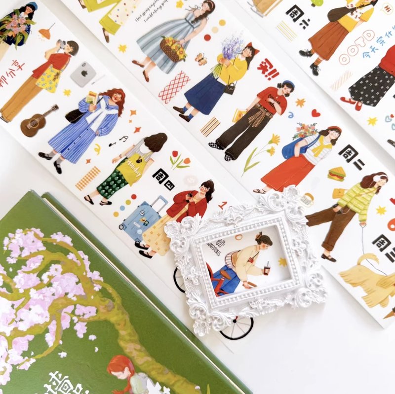 春风向暖 PET 和纸胶带 切模 5m卷 台湾制 - 纸胶带 - 纸 多色