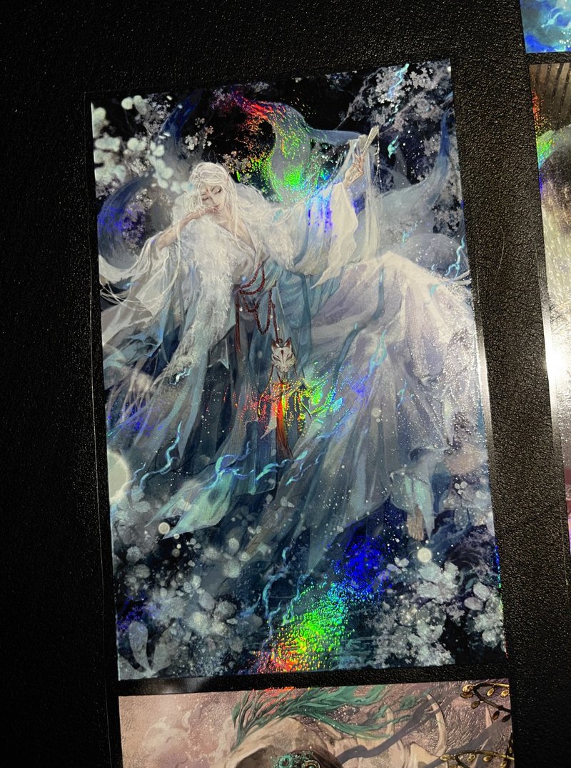 山海經 東方伝説 神仙 巨畫幅 PET 紙膠帶 霓虹光 10米卷 - 纸胶带 - 其他材质 多色