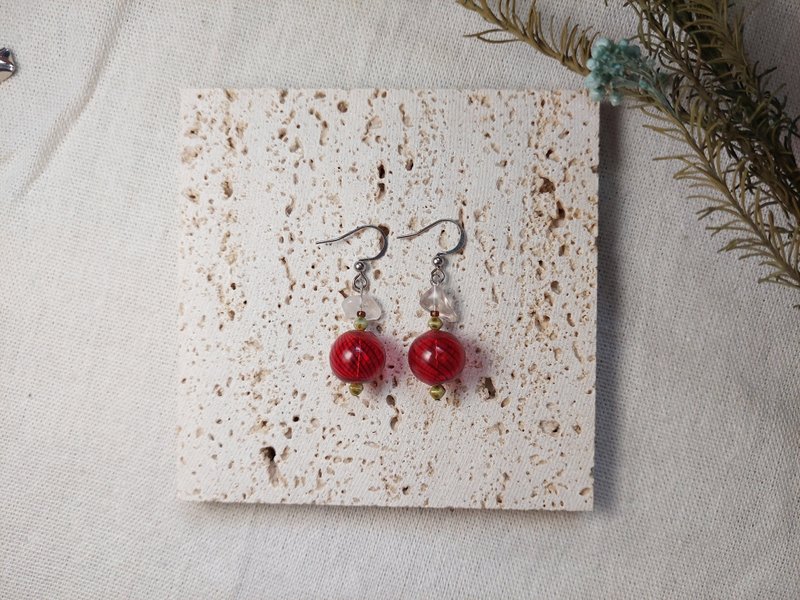 复古理发厅耳环  耳勾  耳针  耳夹 - 耳环/耳夹 - 其他材质 