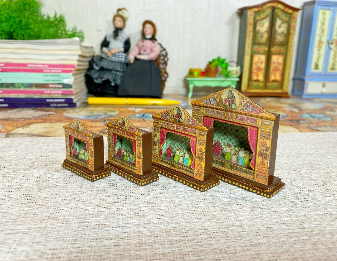 教程。木偶剧1:12。微型玩具屋。 - 其他数码设计 - 其他材质 
