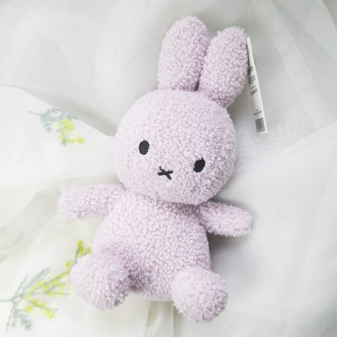 BON TON TOYS  Miffy 米菲兔环保填充玩偶 - 薰衣草 23cm - 玩偶/公仔 - 环保材料 紫色