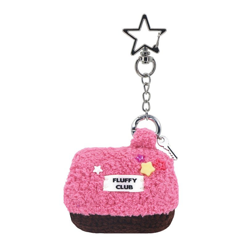 'SWEET HOME SWEET' AirPods 3&Pro 保护壳 粉红色屋顶棕墙壁（STAR SPRING） - 耳机收纳 - 绣线 粉红色