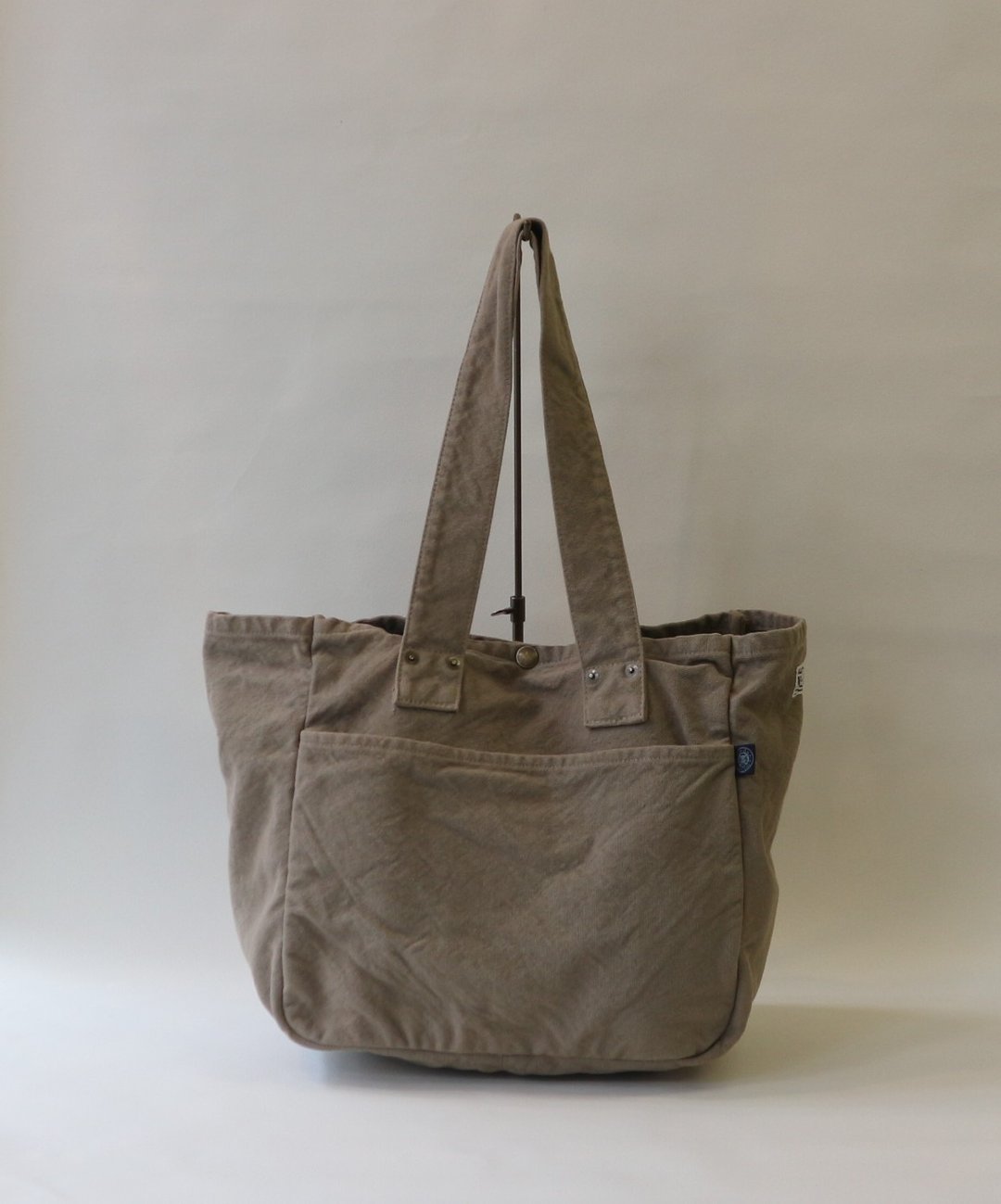 Work Tote Bag L [Beige] (VC-3L) - 手提包/手提袋 - 棉．麻 卡其色