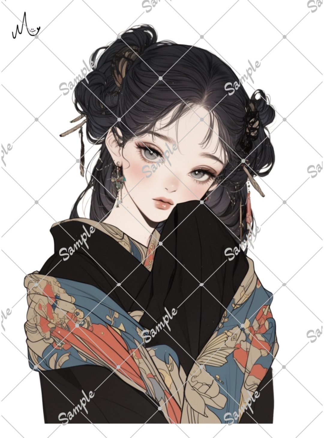 原创人物贴纸 - 贴纸 - 纸 