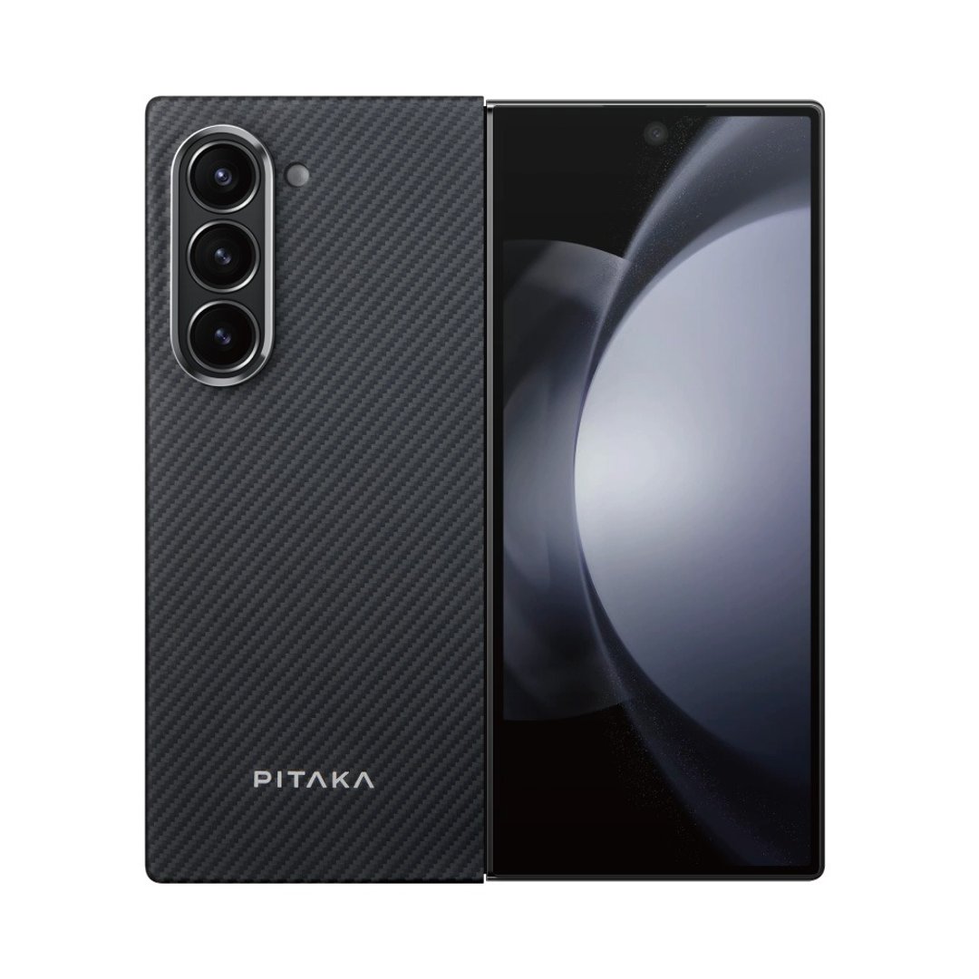PITAKA | MagEZ Case 5 MagSafe芳纶磁吸壳 for Samsung Z Fold6 - 手机壳/手机套 - 其他人造纤维 黑色