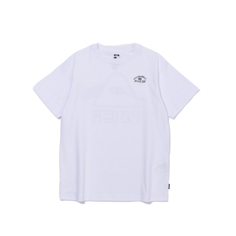 日本限定 POLER RELAX FIT KIDS TEE 山形眼重磅儿童TEE / 白色 - 男装上衣/T 恤 - 棉．麻 白色