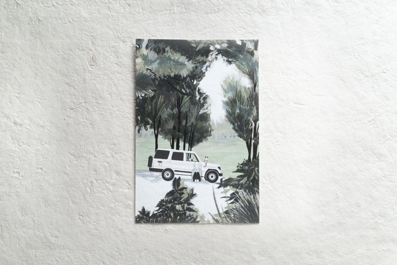 Mini Art Print | The Breathing Time - 卡片/明信片 - 其他材质 