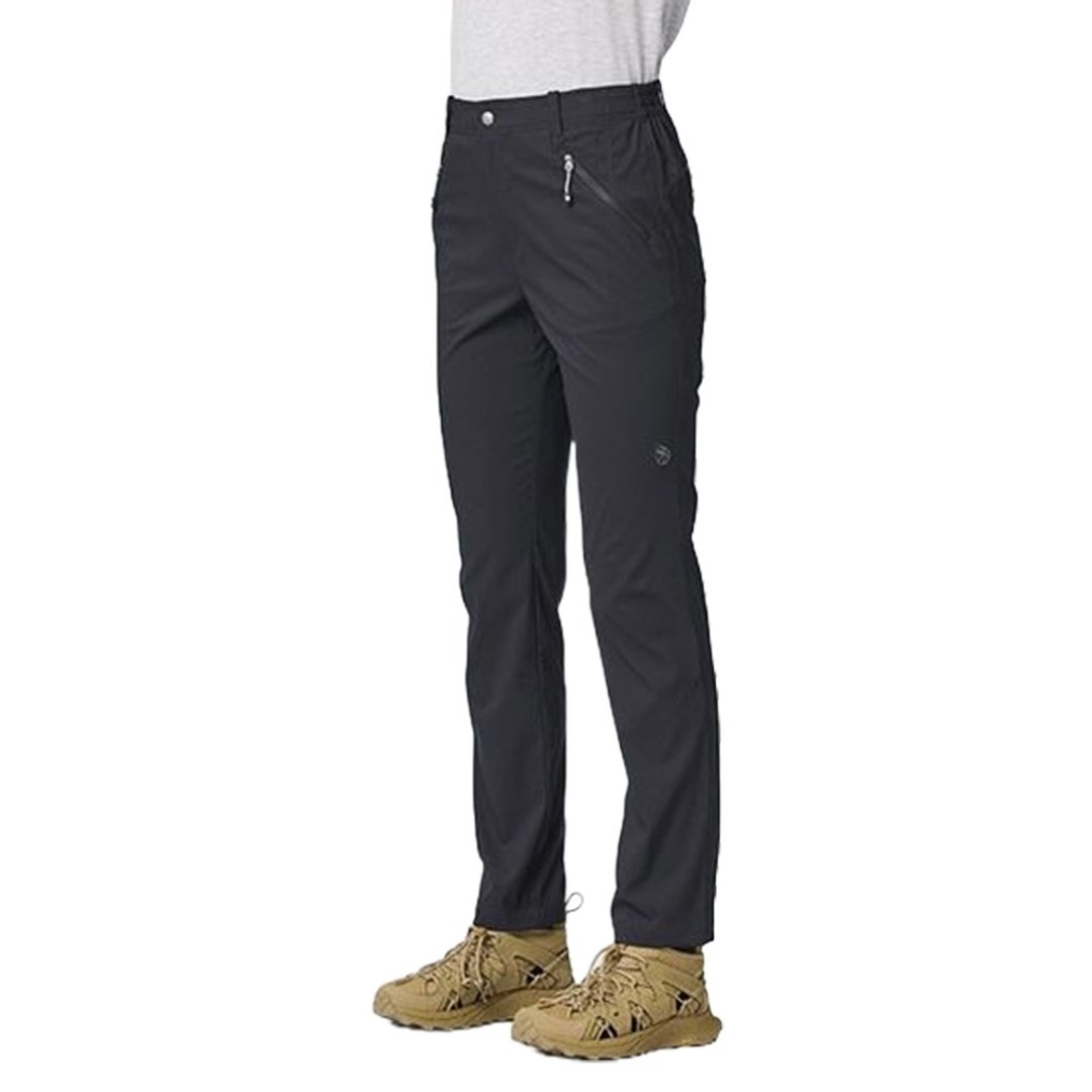 【Wildland 荒野】弹性solid point山系立裁裤 女 0B21331-54黑色 - 女装长裤 - 聚酯纤维 黑色