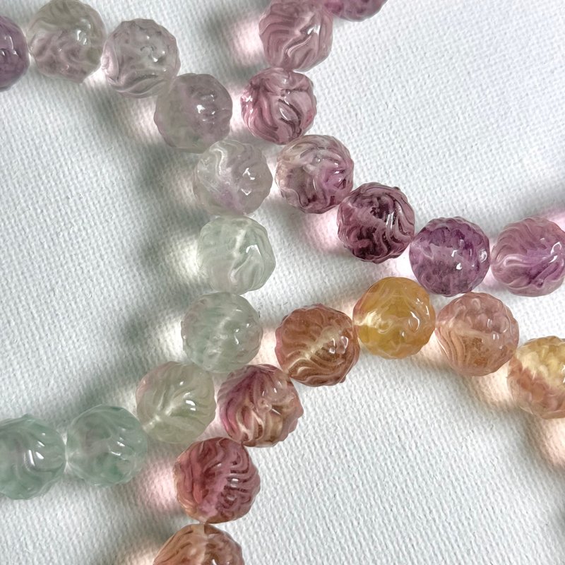 萤石狐球手串 - 手链/手环 - 水晶 多色