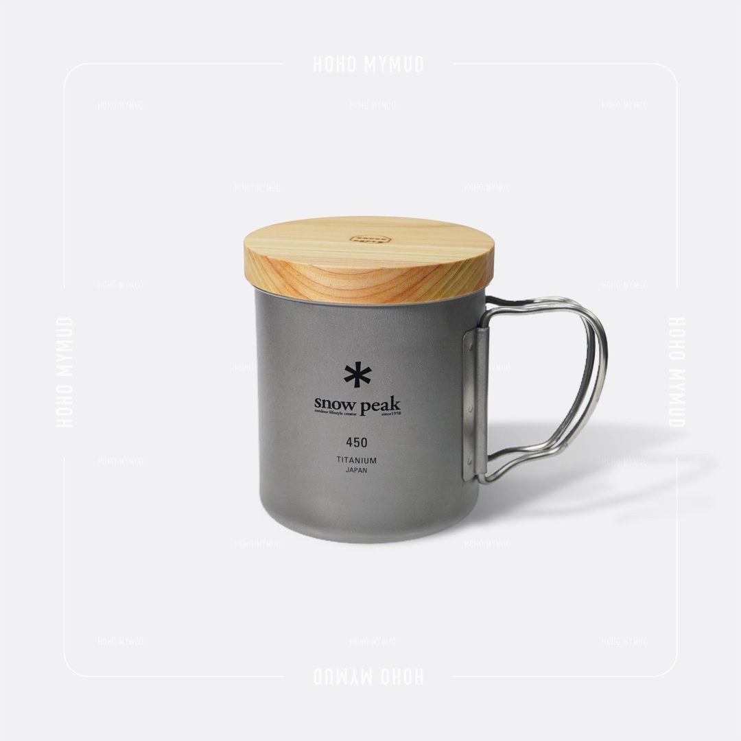 Rough Paper 桧木制杯盖 Snow Peak Single Wall Cup 专用 - 其他杯子 - 木头 