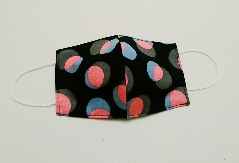 口罩布套 立体 可搭配一般口罩 医疗口罩 可水洗 - 口罩 - 棉．麻 黑色