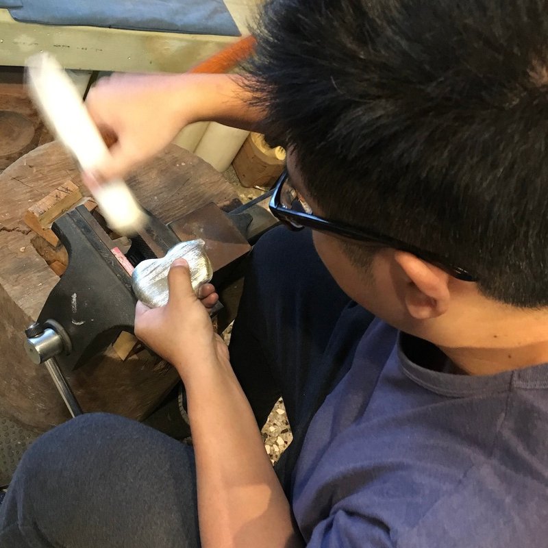 锡气洋洋/可爱锡碟创作金工体验/下单2位享85折,手作的诗台南金工 - 金工/饰品 - 其他金属 