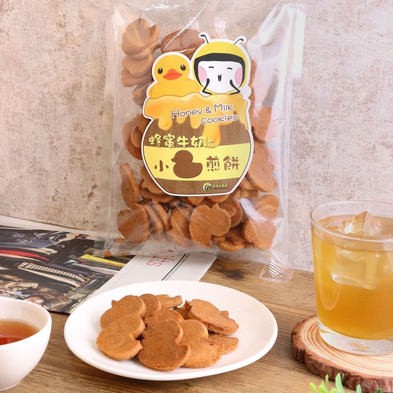 蜜蜂故事馆 蜂蜜牛奶小鸭煎饼 - 零食/点心 - 新鲜食材 