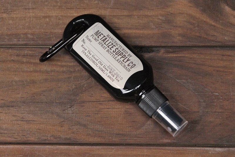 【METALIZE】防疫酒精喷瓶-复古标签款 - 其他 - 塑料 