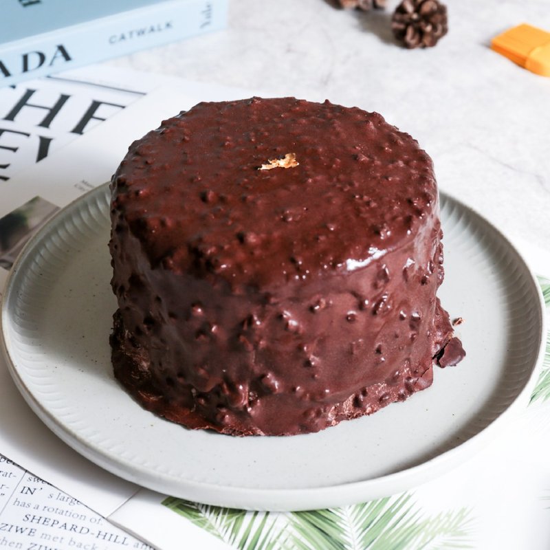 无加糖无淀粉甜点/生巧克力卷/金莎蛋糕 - 蛋糕/甜点 - 其他材质 