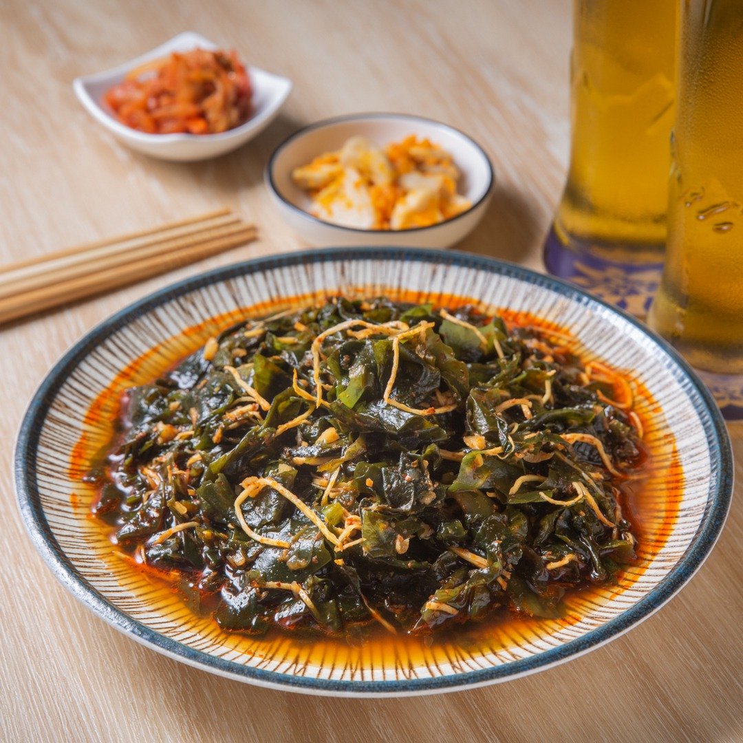 【夏日下酒】麻辣爽口川椒海带芽 (解冻即食) - 熟食小吃 - 新鲜食材 黑色