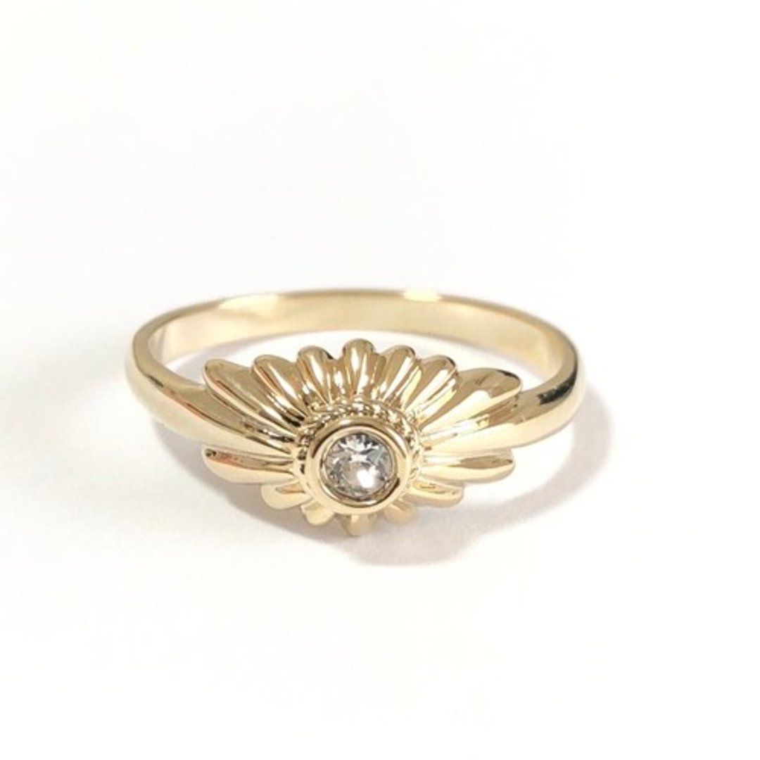 Sunrise Ring (可作为尾戒) - 戒指 - 其他金属 金色