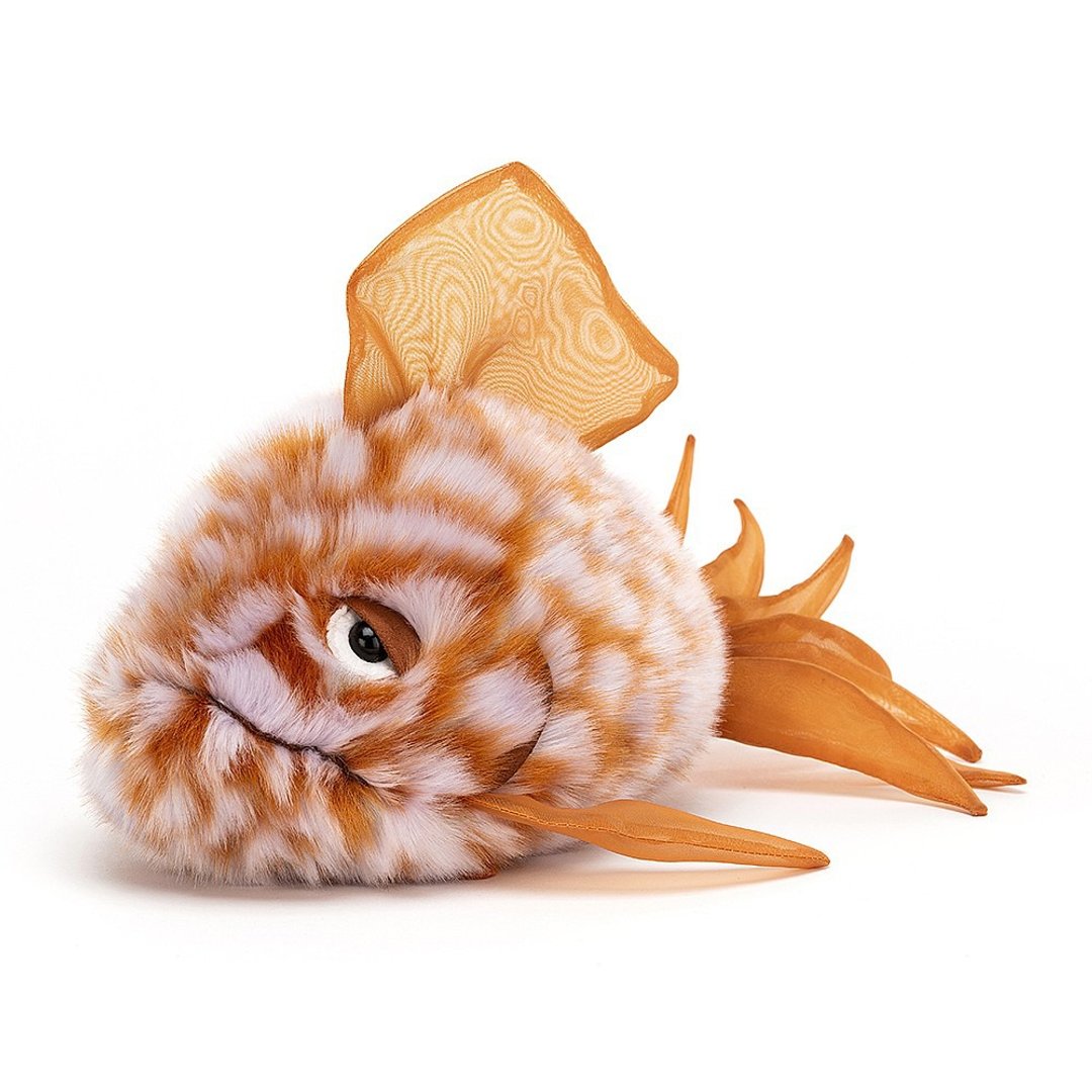 Grumpy Fish Orange - 玩偶/公仔 - 聚酯纤维 橘色