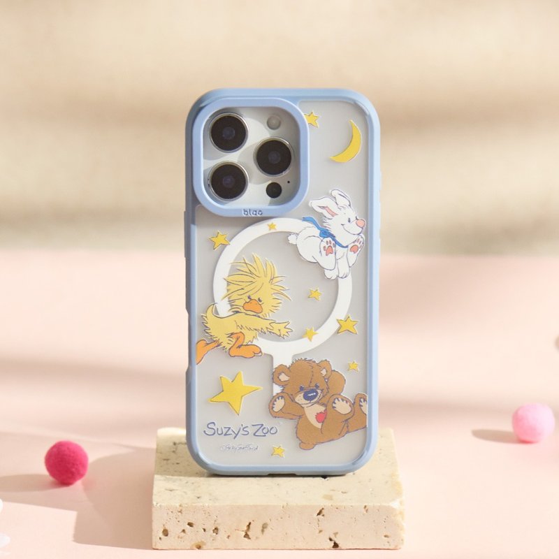 Suzy's Zoo星夜入梦极光雾透MagSafe iPhone手机壳 - 手机壳/手机套 - 塑料 多色