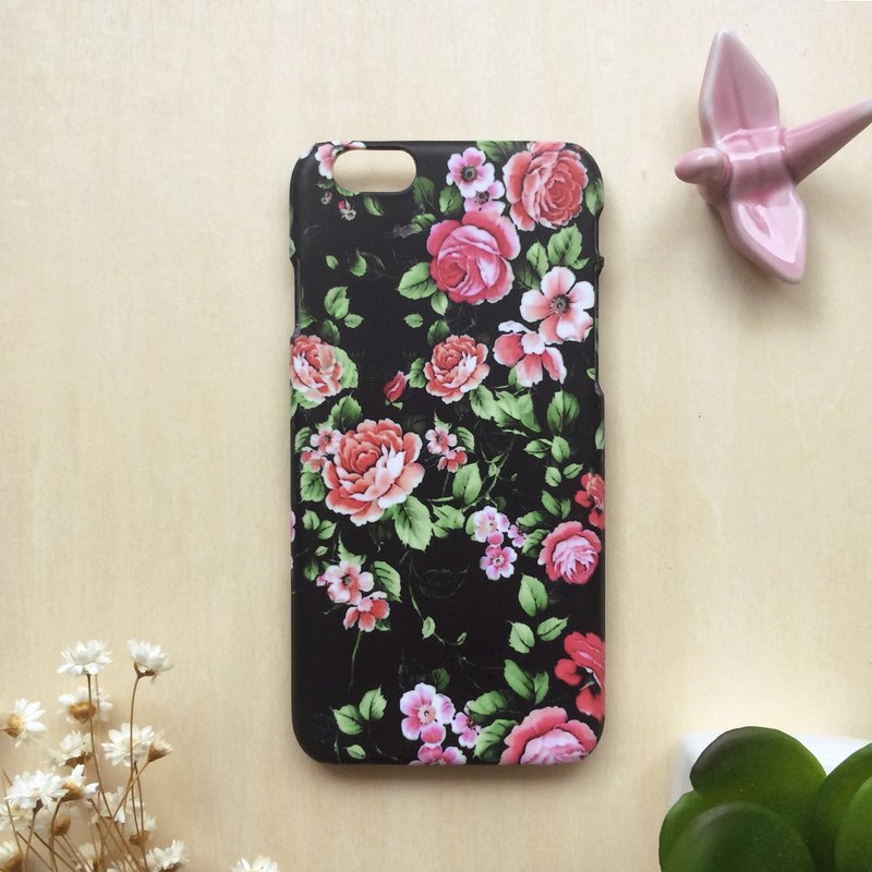 牡丹花//原创手机壳-    iPhone, Samsung, oppo - 手机壳/手机套 - 塑料 红色