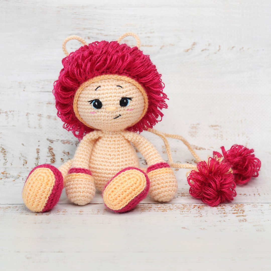 FREE Crochet pattern Doll Sweet Cake, PDF DIY tutorial, READ THE DESCRIPTION! - 手工艺教程/工具书 - 其他材质 
