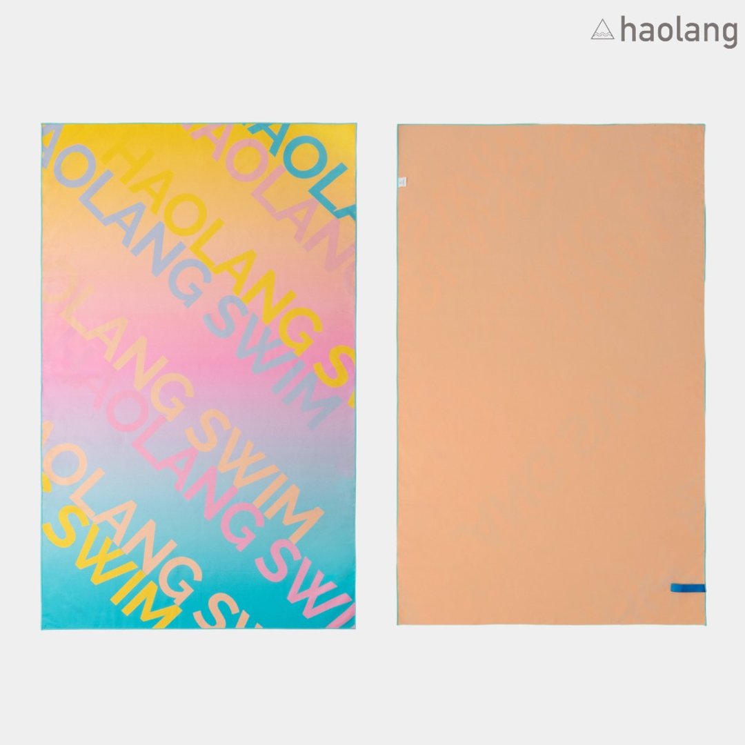 Haolang 缤纷超吸水运动浴巾(纤维毛)/快干浴巾 - 运动配件 - 聚酯纤维 
