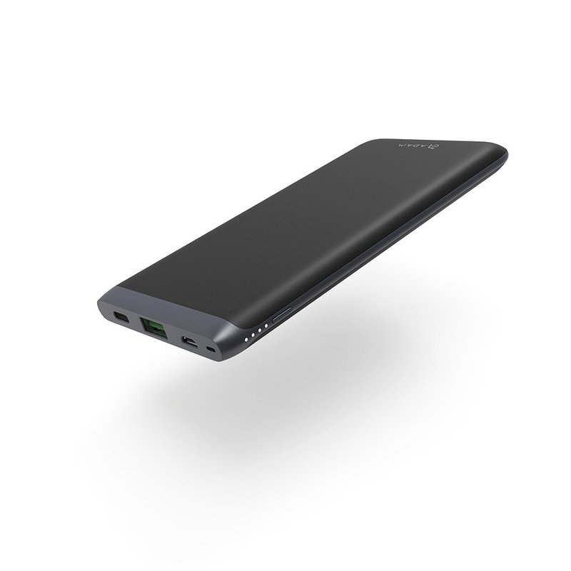 ADAM GRAVITY 1 USB-C PD / QC 3.0 极轻薄快充行动电源 10000mAh - 充电宝/传输线 - 其他金属 灰色