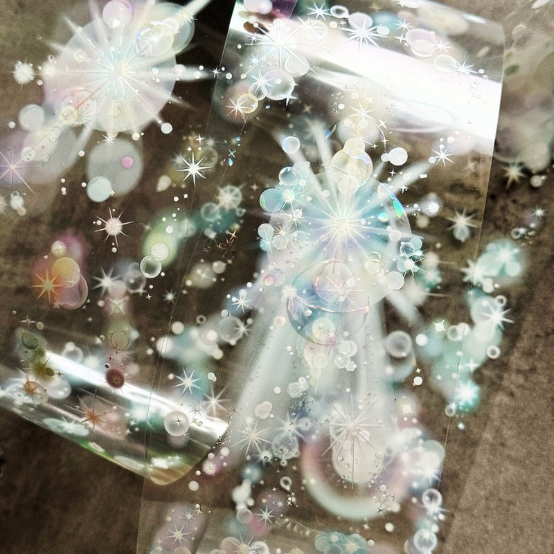 光 Light 3 / 亮面PET / 胶带 / 贝壳光 - 纸胶带 - 纸 白色
