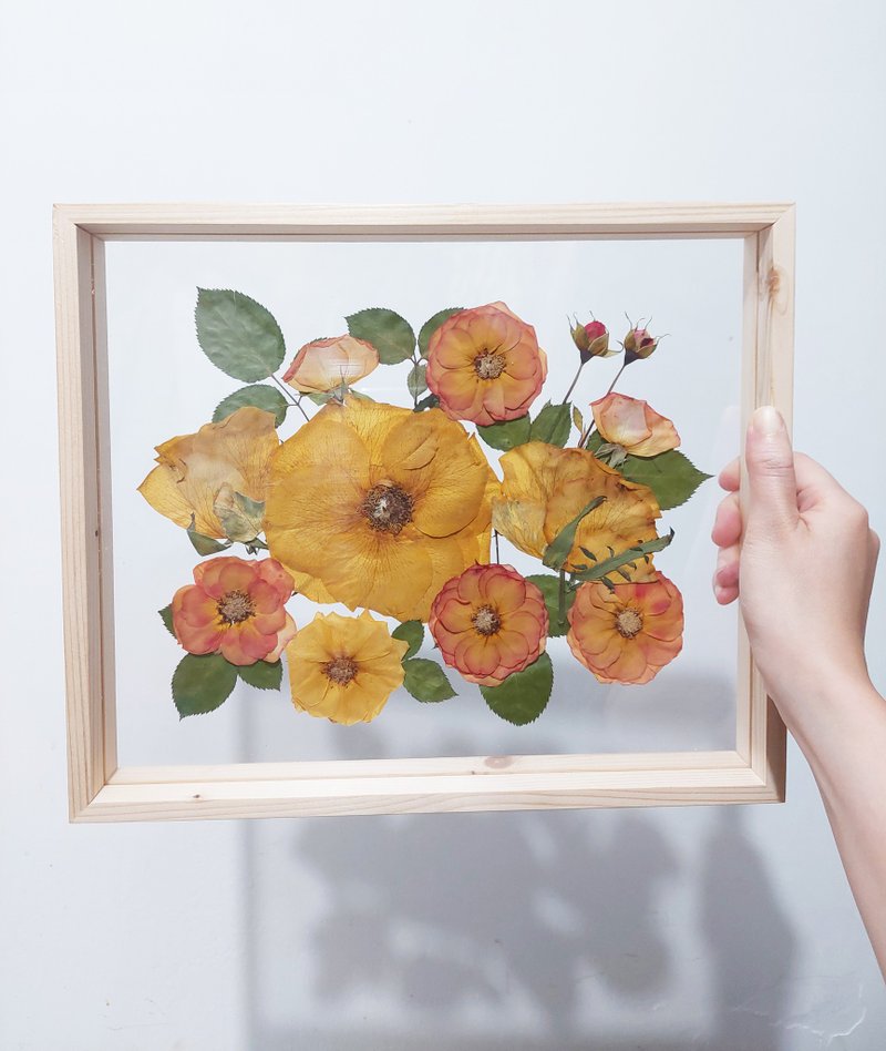 【DIY材料包】男朋友女朋友礼物 DIY体验 花 玫瑰主题/ A4 - 植栽 - 植物．花 