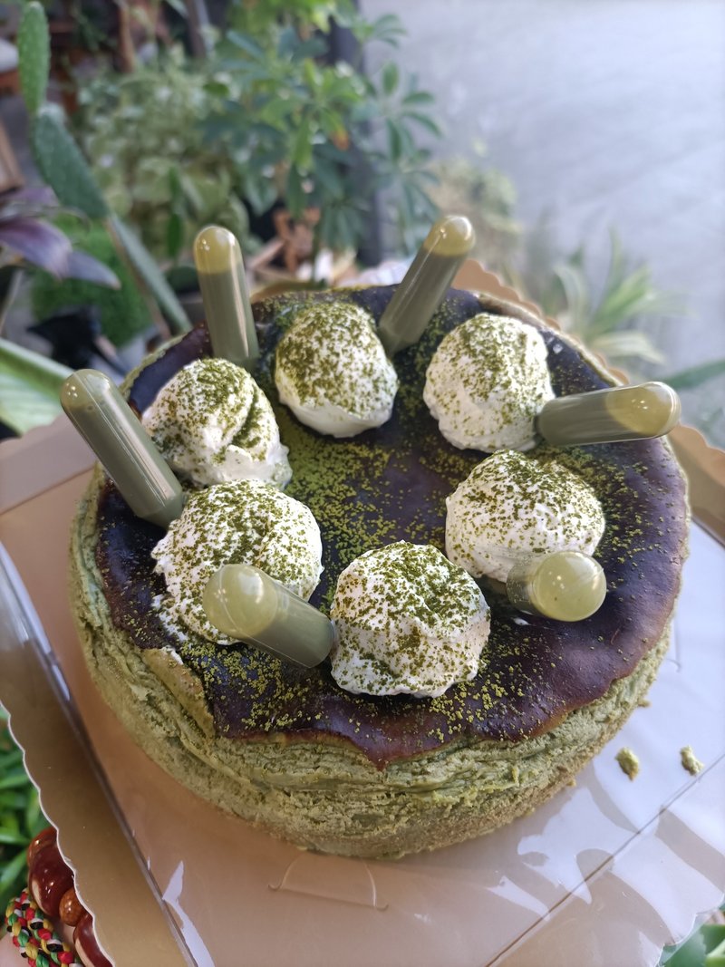 あじがこい抹茶巴斯克奶酪(六寸) - 蛋糕/甜点 - 新鲜食材 
