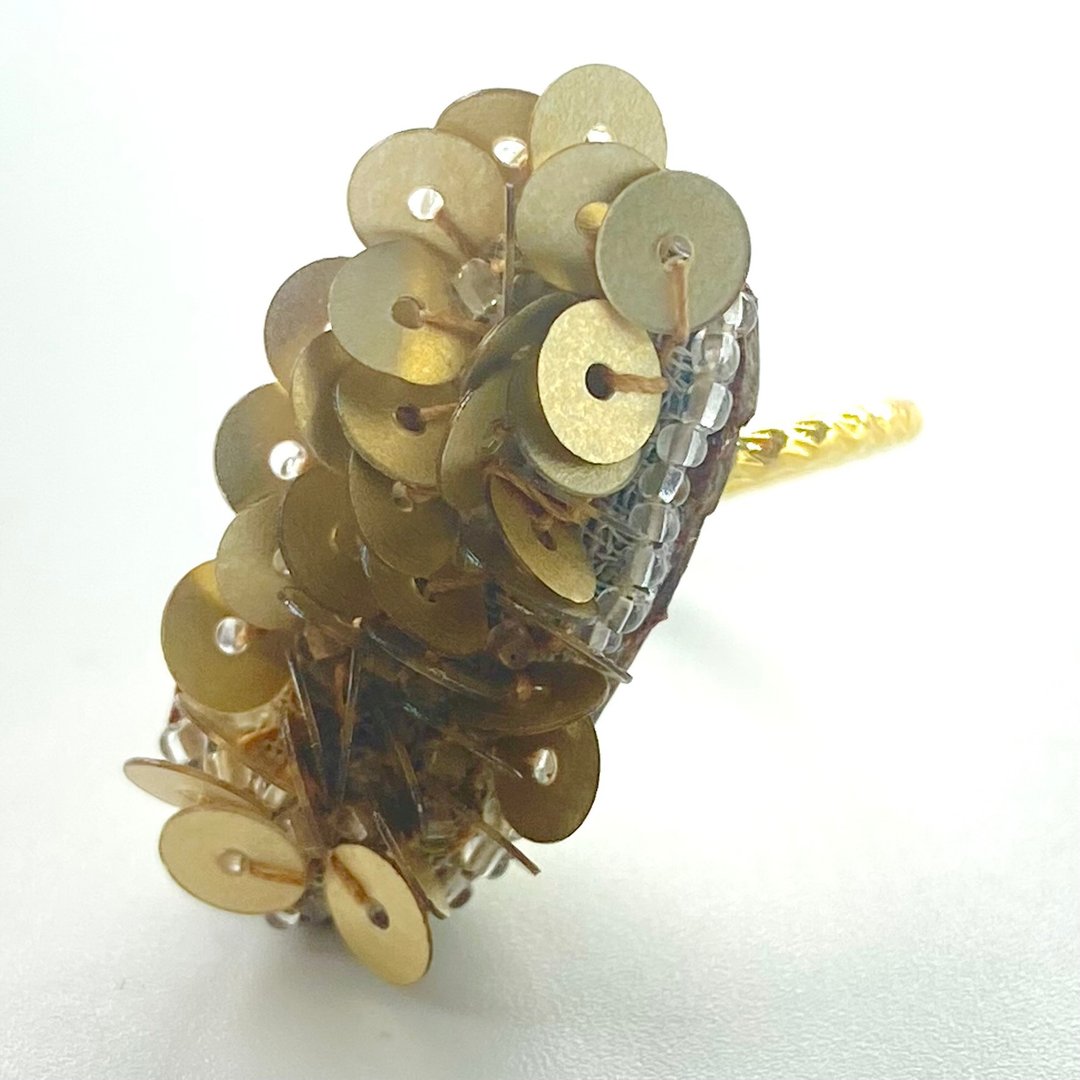 戒指 Gemstone 金色 可选尺寸 11或13号 - 戒指 - 其他材质 金色