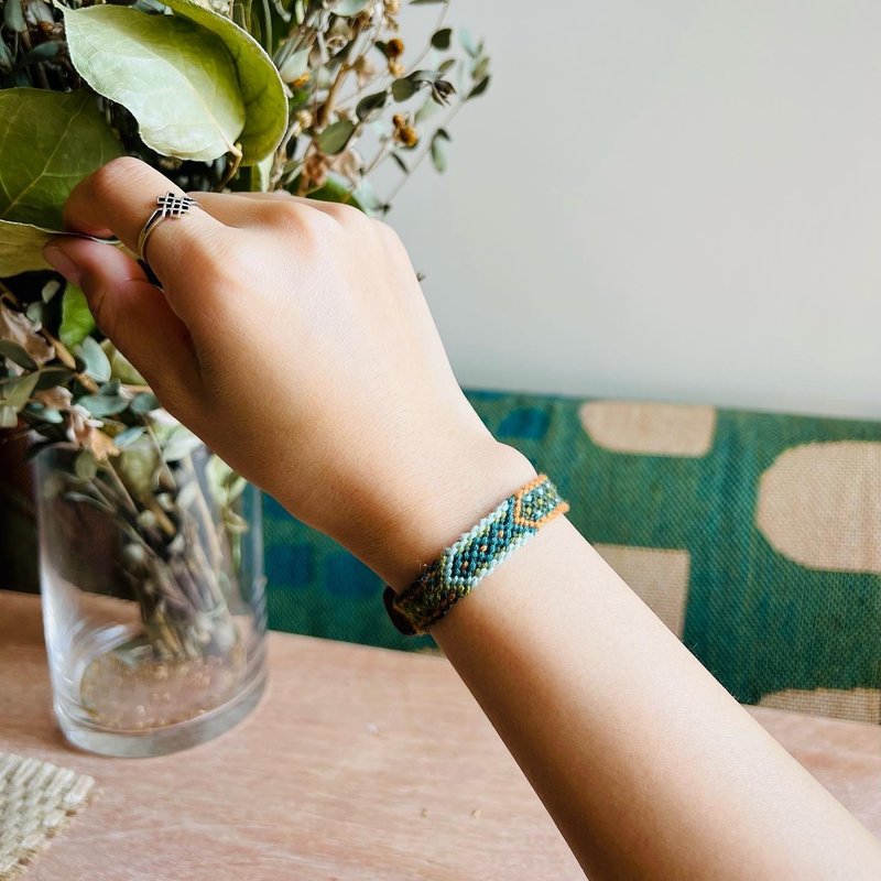森林系列-编织手绳 | Forest-05 - 手链/手环 - 绣线 