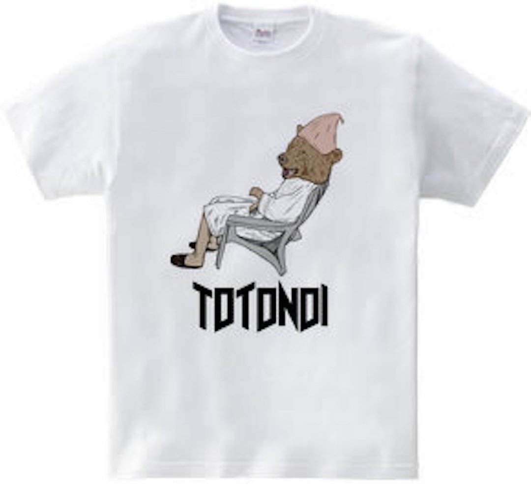 TOTONOI C 5.6oz T-shirt - 女装 T 恤 - 棉 白色