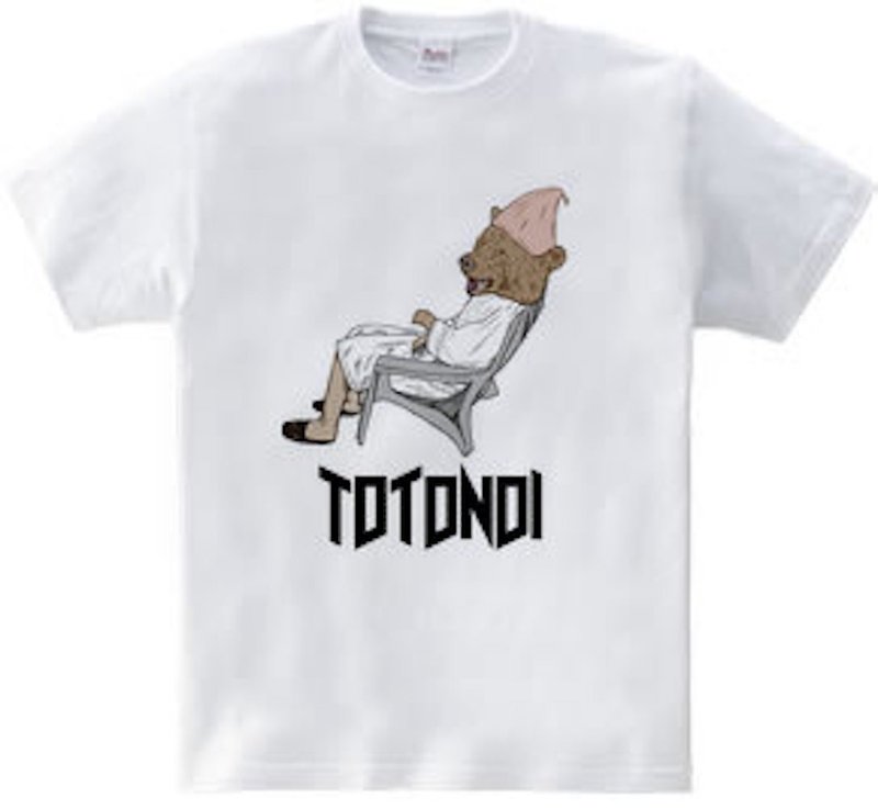 TOTONOI C 5.6oz T-shirt - 女装 T 恤 - 棉．麻 白色