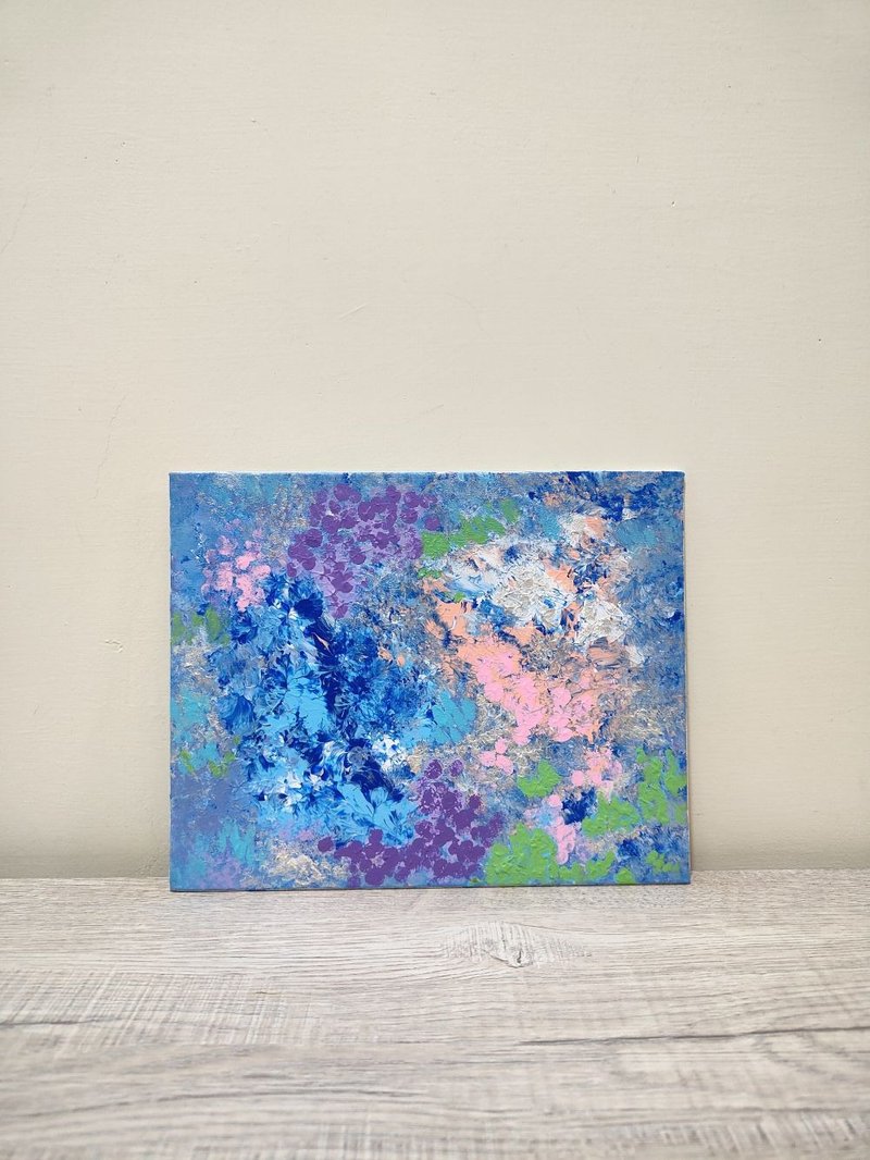 【花舞】无框画/挂画/压克力画/风景/原画/摆饰/圣诞礼物 - 摆饰 - 棉．麻 