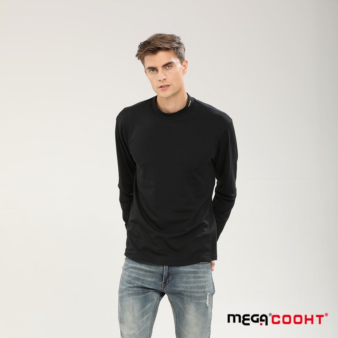 【MEGA COOHT】马上暖 小磨毛升温蓄热运动保暖衣 卫生衣发热衣 - 中性连帽卫衣/T 恤 - 其他材质 