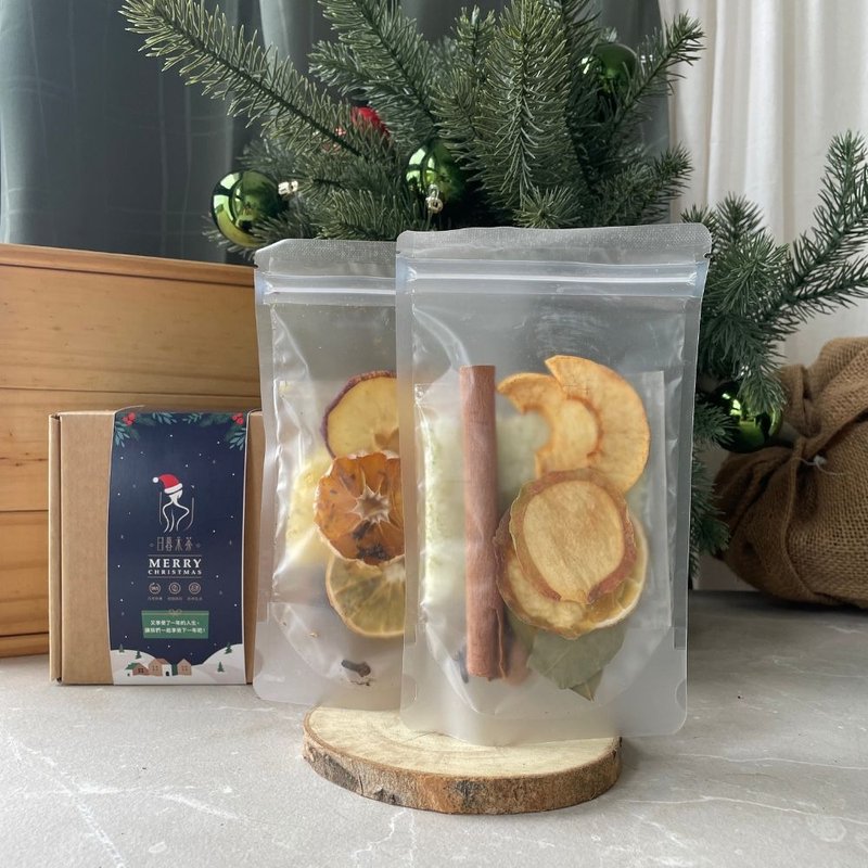 【热红酒香料包】双口味礼盒组(蜜桃双果/香橙桂花) - 茶 - 其他材质 紫色