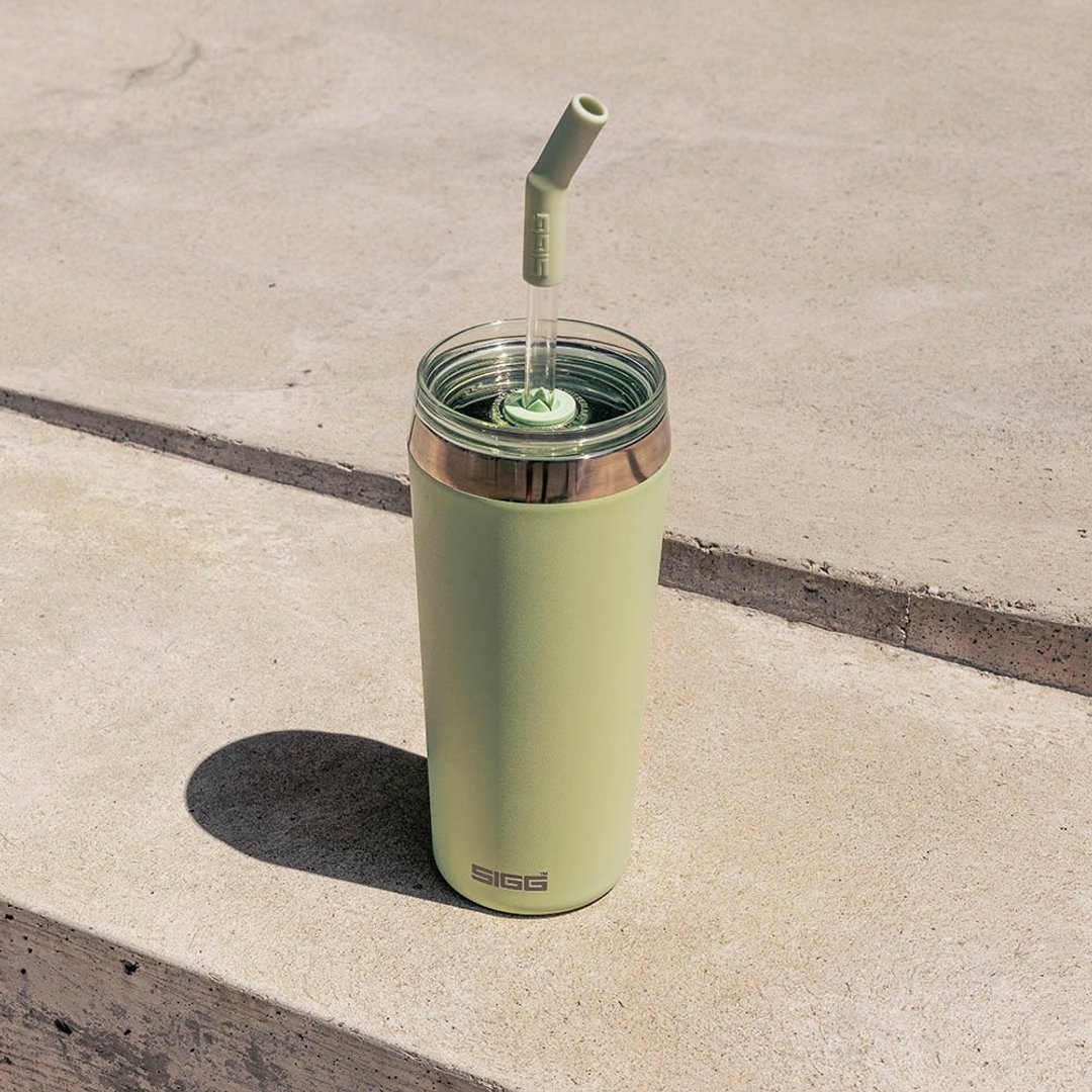 瑞士百年 SIGG Helia 保温吸管杯 600ml -  薄荷绿 - 咖啡杯/马克杯 - 不锈钢 绿色