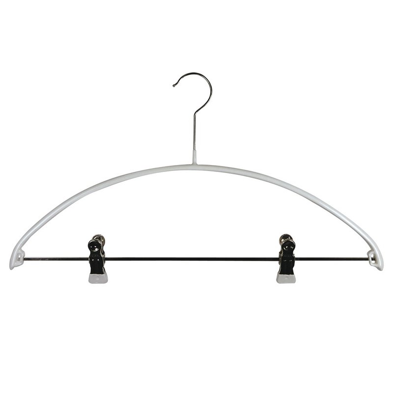 【德国MAWA】时尚无痕套装衣架止滑衣架40cm(白色/10入) - 衣架/挂勾 - 其他金属 白色