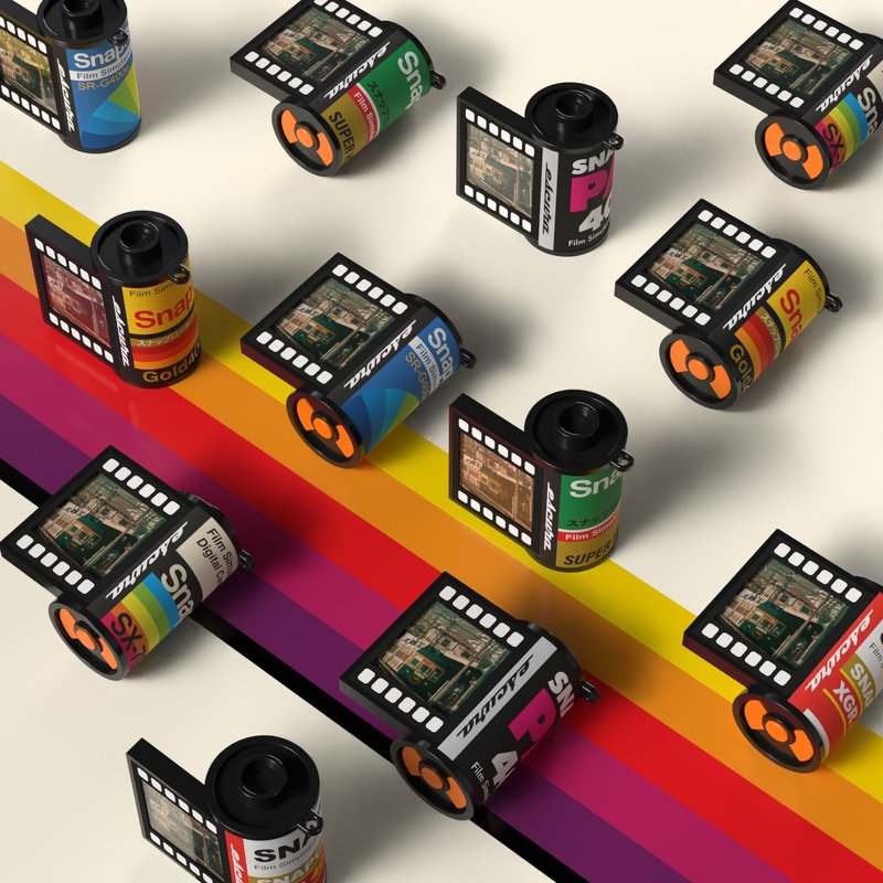 SnapRoll 模拟底片数位相机 小盒1入 (隨機)【盲盒】 - 数码小物 - 塑料 多色