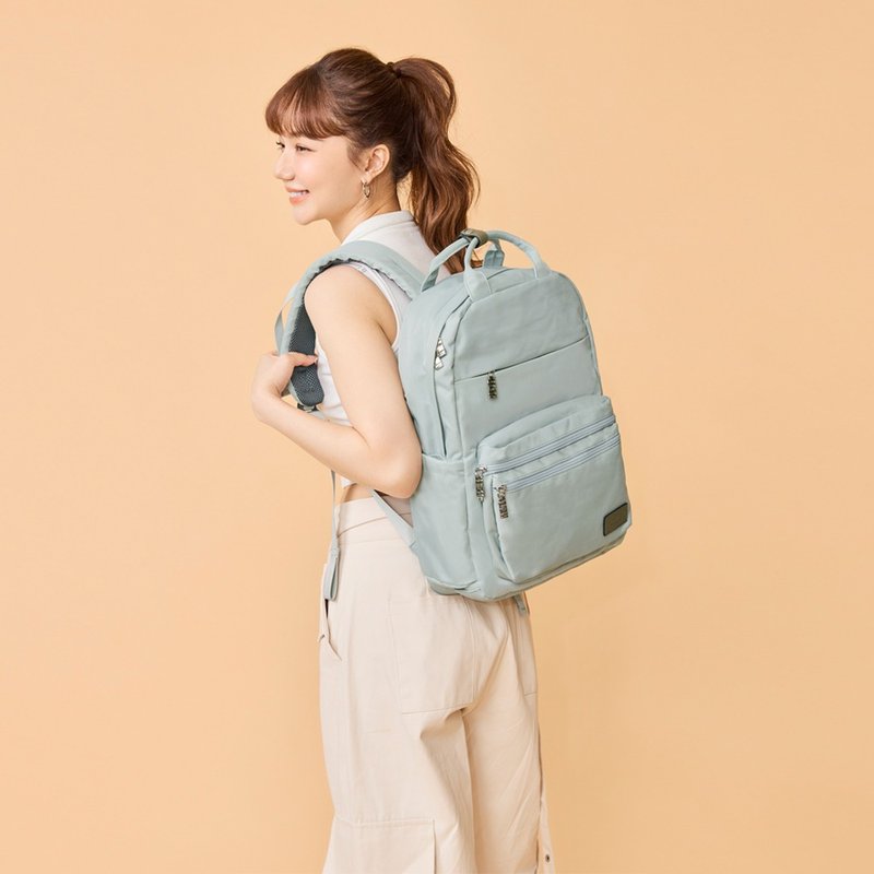 后背包-晨光手提防泼水后背包-6002-29-多色任选 - 后背包/双肩包 - 尼龙 蓝色