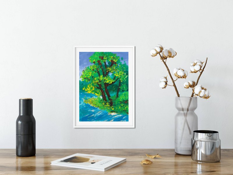 树林 - 墙贴/壁贴 - 棉．麻 多色