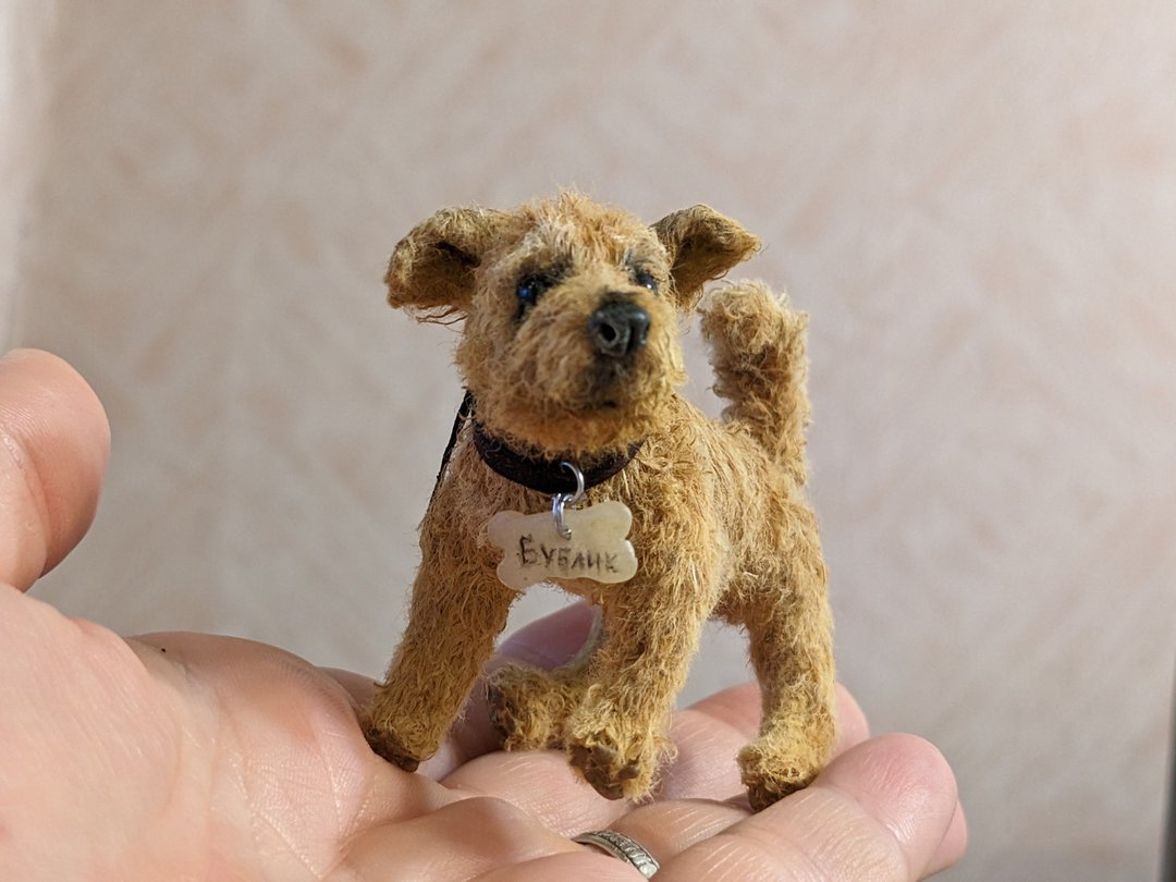 By foto / Irish Terrier (Your pet by photo) Dog - 订制抱枕/饰品 - 其他材质 咖啡色