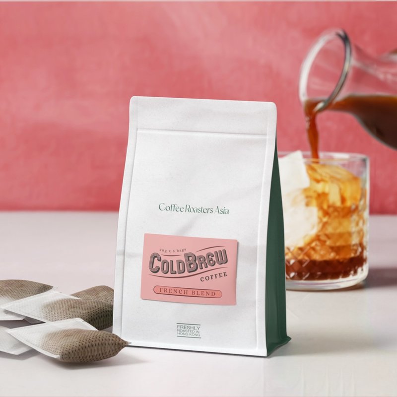 法式深烘冷泡咖啡 | 深焙 - 咖啡 - 新鲜食材 咖啡色