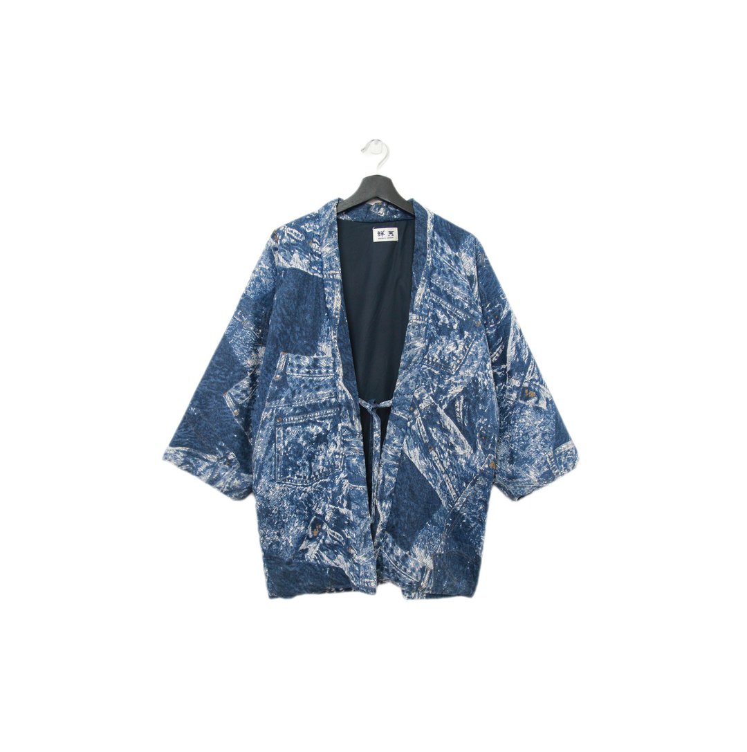 Back to Green-日本带回袢天pt-05丹宁图腾 /vintage - 居家服/睡衣 - 棉 