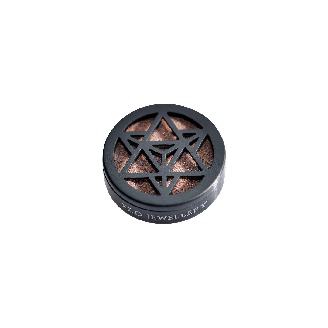 梅尔卡巴FLO Diffuser專利擴香飾物扣(專利擴香石及醫用級不繡鋼) - 其他 - 不锈钢 黑色