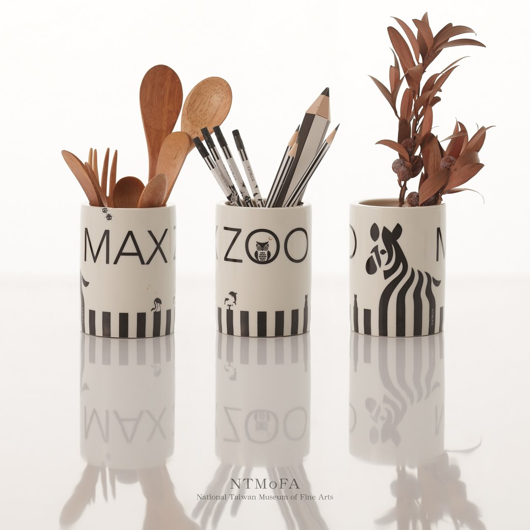 Max Zoo Series 动物伊甸园 全瓷真金笔筒 - 笔筒/笔座 - 瓷 